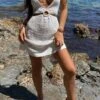 Kleid Bestickter Weißer Ring -Mode Dessous Geschäft Anadirunsubtitulo 2022 08 02T100028.545