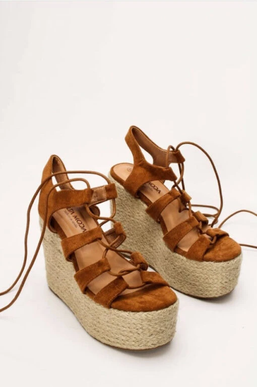 Albanische Sandalen Aus Braunem Leder -Mode Dessous Geschäft Capturadepantalla2022 03 14161855