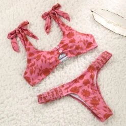 Bikini Mit Nestdruck -Mode Dessous Geschäft H091337ec644043d4a42a41ac1d8499bbu