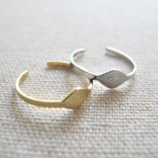 Edelstahlring Ojo Min Expressversand -Mode Dessous Geschäft anillo acero inoxidable ojo min envio express pasarelle 340902 scaled