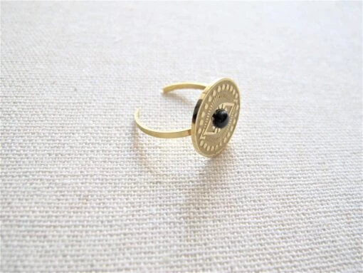 Edelstahlring Ojo Sur Expressversand -Mode Dessous Geschäft anillo acero inoxidable ojo sur envio express pasarelle 200649 scaled