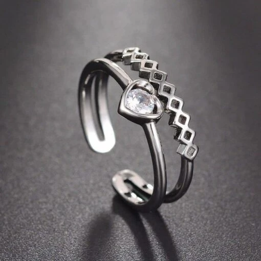 Minutisa Stahlring Expressversand -Mode Dessous Geschäft anillo minutisa acero envio express pasarelle default title 470636