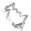 Edelstahl Zig Ring Express Lieferung -Mode Dessous Geschäft anillo zig acero inoxidable envio express pasarelle 669544