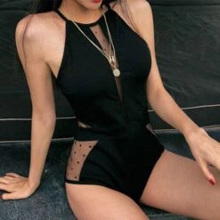 Enela Badeanzug -Mode Dessous Geschäft banador enela pasarelle 7