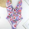 Linda Lila Badeanzug -Mode Dessous Geschäft banador linda lila pasarelle 1