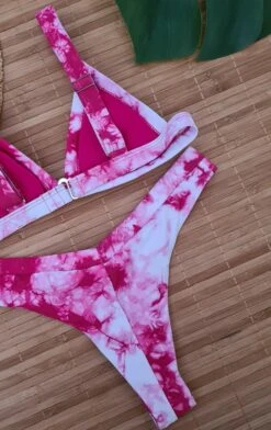 Faded Triangel-Bikini -Mode Dessous Geschäft bikini destenido triangulo pasarelle 10