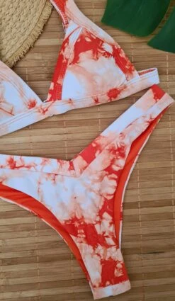Faded Triangel-Bikini -Mode Dessous Geschäft bikini destenido triangulo pasarelle 4