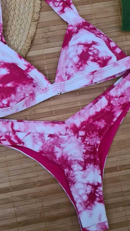Faded Triangel-Bikini -Mode Dessous Geschäft bikini destenido triangulo pasarelle 9 scaled