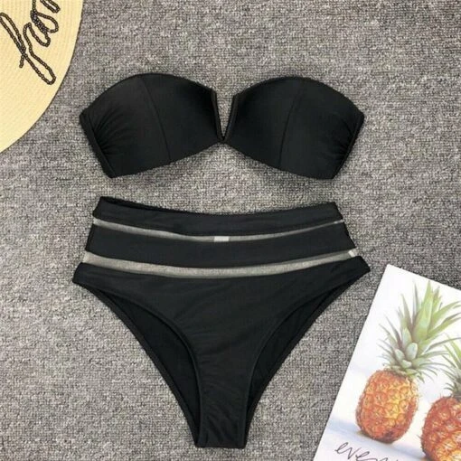 Bikini Traspa -Mode Dessous Geschäft biquini traspa pasarelle negro s 228290