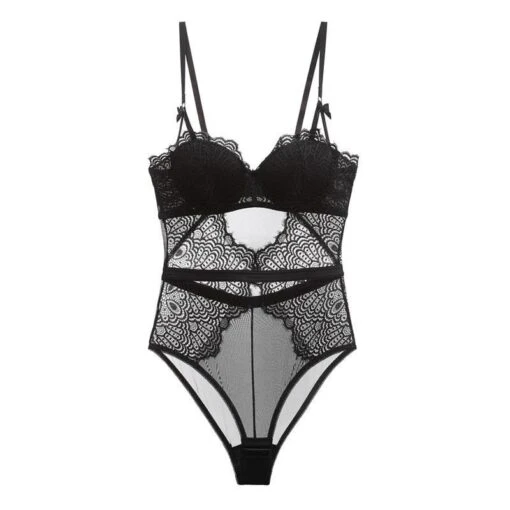 Sinnlicher Körper -Mode Dessous Geschäft body sensual pasarelle negro 70b 469474