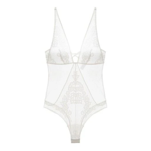 Körper-Dreieck -Mode Dessous Geschäft body triangle pasarelle blanco l 447764