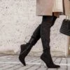 Warschauer Stiefel -Mode Dessous Geschäft bota varsovia pasarelle 1