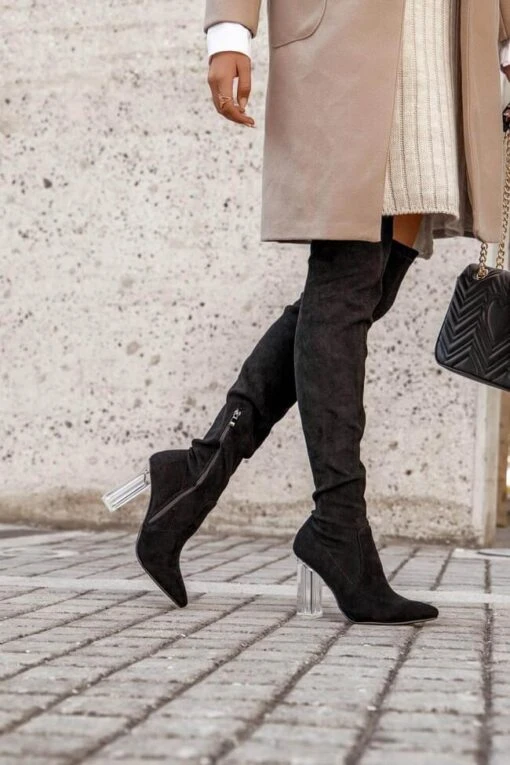 Warschauer Stiefel -Mode Dessous Geschäft bota varsovia pasarelle 1
