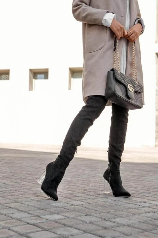 Warschauer Stiefel -Mode Dessous Geschäft bota varsovia pasarelle 2