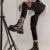 Cracovia Zipper Bootie Schwarz -Mode Dessous Geschäft botin cremallera cracovia negro pasarelle 1 28f62cdb 3f56 4499 996d 6ff9c6c9b821