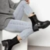 Stiefelette Österreich Schwarz -Mode Dessous Geschäft botines austria negro pasarelle 1 acaf94d4 19d9 4172 94f0 667db2064970