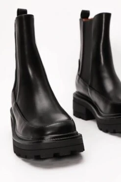 Berna Mili Stiefelette -Mode Dessous Geschäft botines berlin negro pasarelle 3