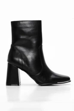 Stiefelette Florencia Schwarz -Mode Dessous Geschäft botines florencia negro pasarelle 4