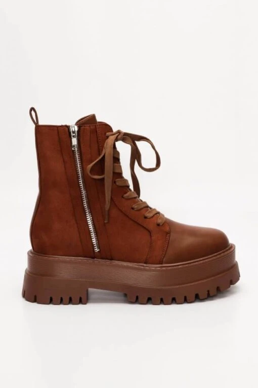 Stiefelette Serbien -Mode Dessous Geschäft botines serbia marron pasarelle 4