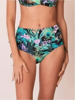 Santorini Bikiniunterteil Mit Hoher Taille -Mode Dessous Geschäft braguita bikini de cintura alta santorini pasarelle 5