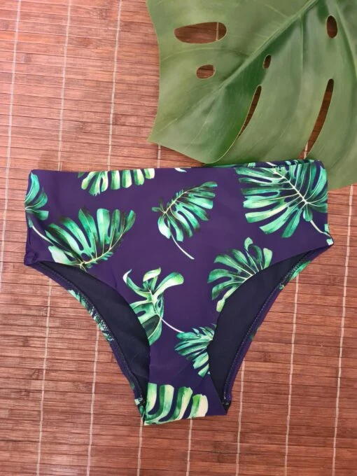 Bikiniunterteil Mittlere Taille Formentera -Mode Dessous Geschäft braguitas bikini cintura media formentera pasarelle 5 scaled