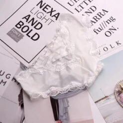 Calada Höschen -Mode Dessous Geschäft braguitas calada pasarelle blanco l 101197