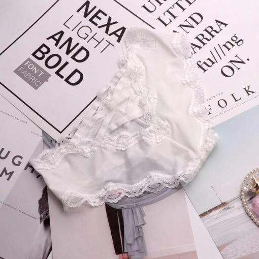 Calada Höschen -Mode Dessous Geschäft braguitas calada pasarelle blanco l 101197