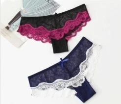 Lence-Schlüpfer -Mode Dessous Geschäft braguitas lence pasarelle 12