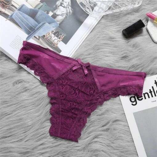 Lisa-Schlüpfer -Mode Dessous Geschäft braguitas lisa pasarelle morado ml 105629