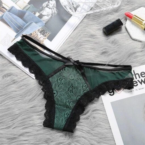 Lisa-Schlüpfer -Mode Dessous Geschäft braguitas lisa pasarelle verde ml 616761