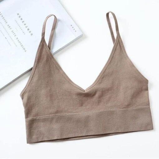 Nahtlos Bralette U -Mode Dessous Geschäft bralette sin costuras u pasarelle 5