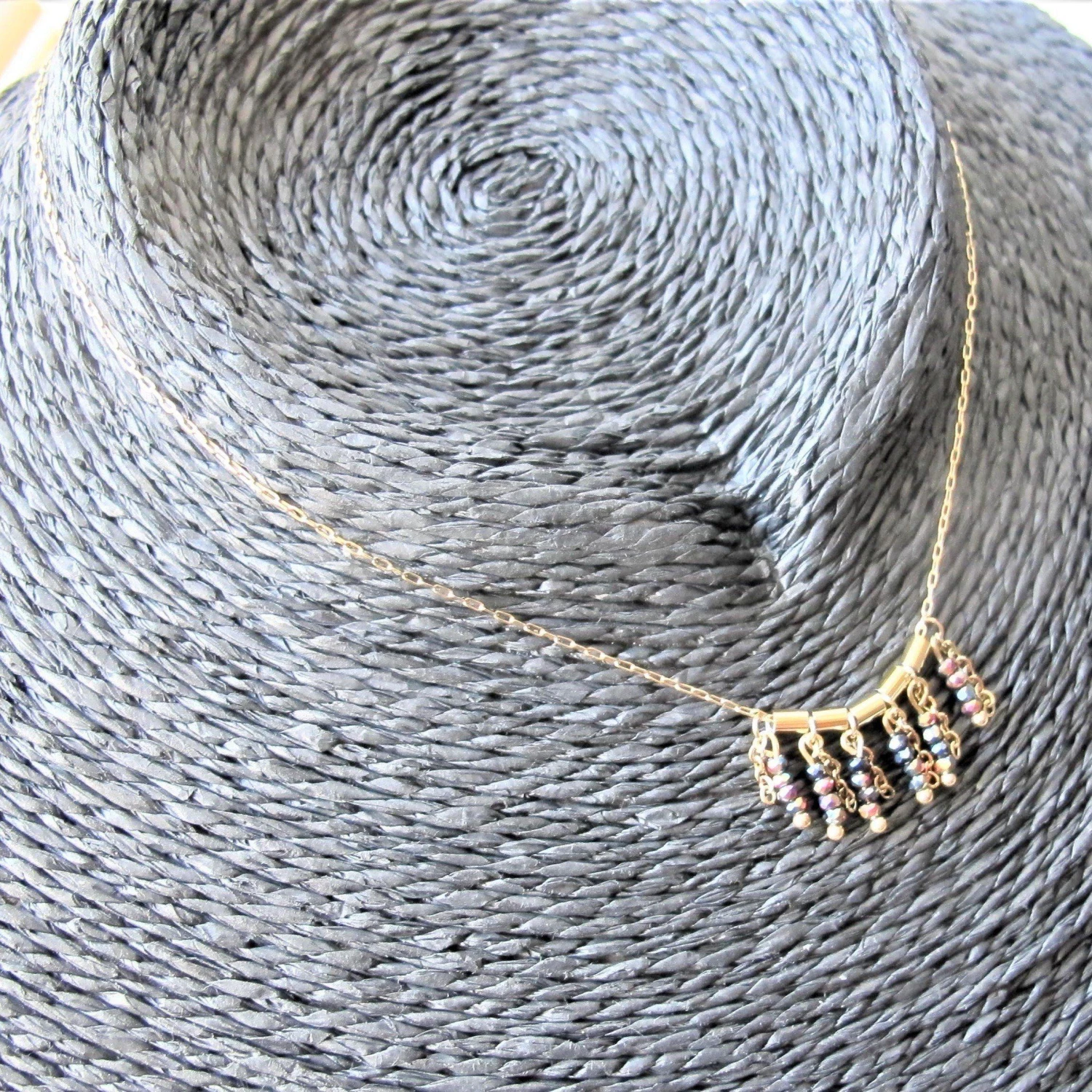 Edelstahl Kristall Halskette Express Versand 3 Edelstahl Kristall Halskette Express Versand