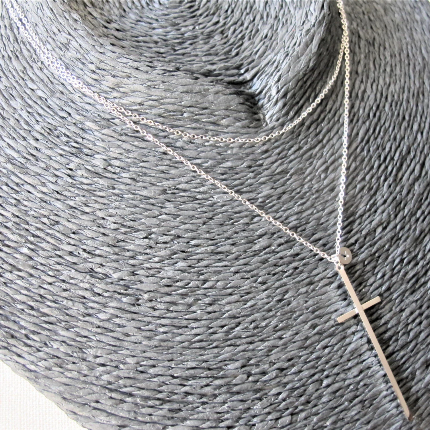 Edelstahl Halskette Kreuz Expresslieferung 5 Edelstahl Halskette Kreuz Expresslieferung – Bild 3