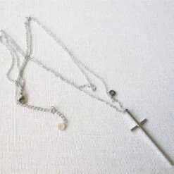 Edelstahl Halskette Kreuz Expresslieferung 9 Edelstahl Halskette Kreuz Expresslieferung -Mode Dessous Geschäft collar acero inoxidable cruz envio express pasarelle 810649