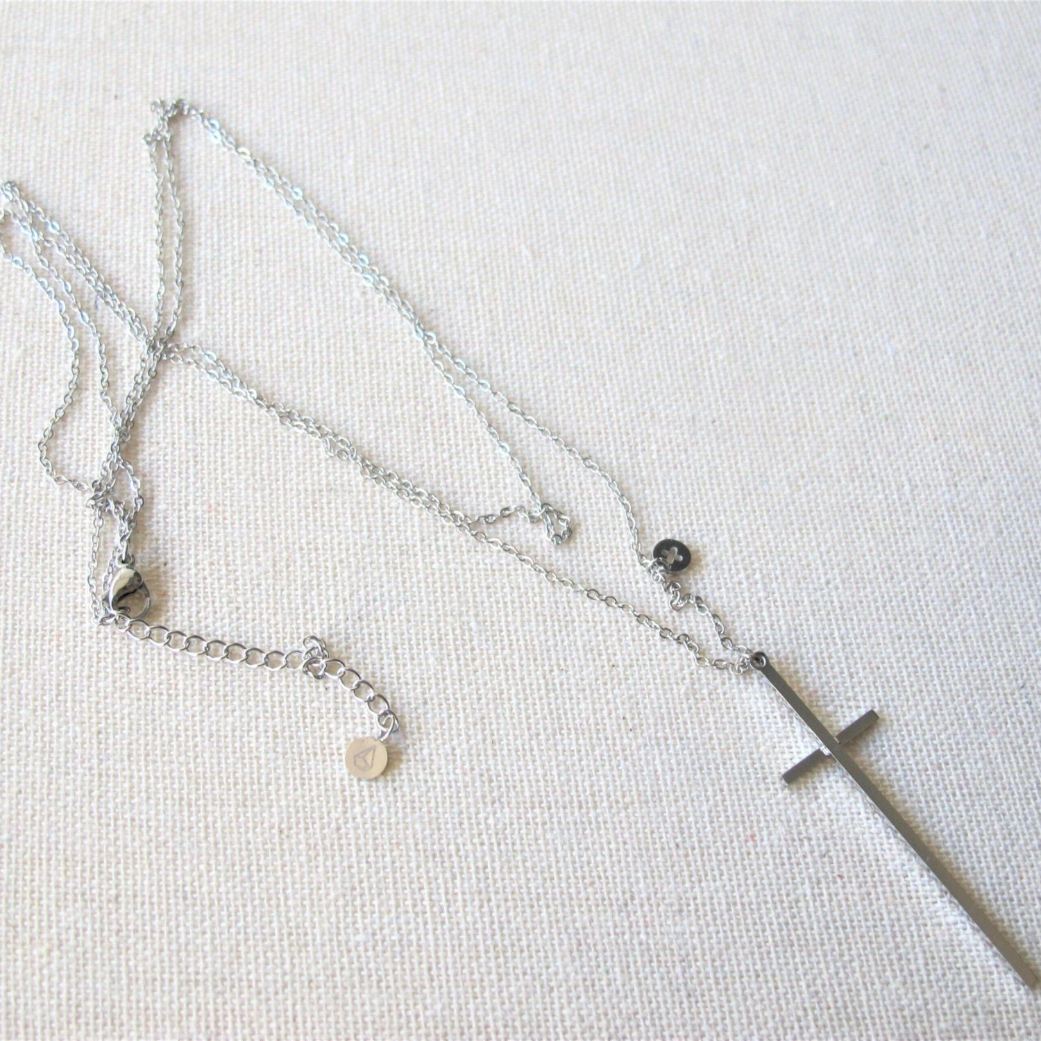 Edelstahl Halskette Kreuz Expresslieferung 6 Edelstahl Halskette Kreuz Expresslieferung – Bild 4