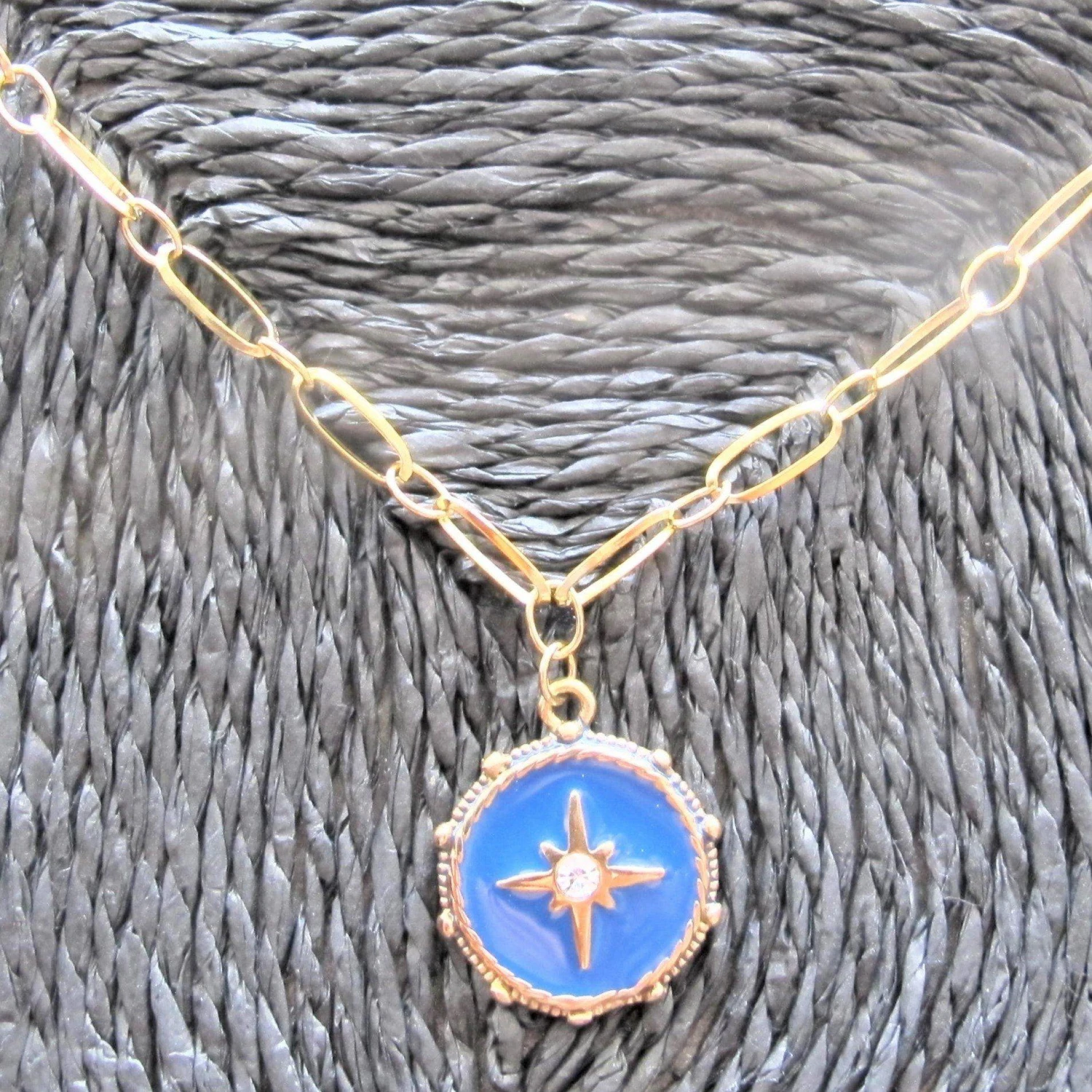 Edelstahl Halskette Blue Star Express Lieferung 5 Edelstahl Halskette Blue Star Express Lieferung – Bild 3