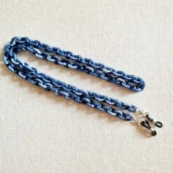 Resi Maske Aufhänger Halskette -Mode Dessous Geschäft collar colgador mascarillas resi pasarelle azul 124387