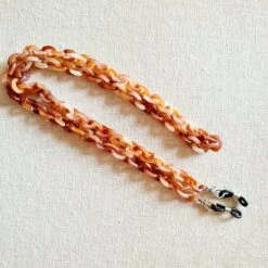 Resi Maske Aufhänger Halskette -Mode Dessous Geschäft collar colgador mascarillas resi pasarelle marron 184528