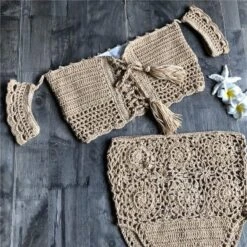Besticktes Set Zina -Mode Dessous Geschäft conjunto bordado zina pasarelle caqui s 666843