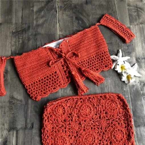 Besticktes Set Zina -Mode Dessous Geschäft conjunto bordado zina pasarelle rojo m 365073