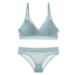 Weißes Dessous-Set -Mode Dessous Geschäft conjunto lenceria blanca pasarelle 125455