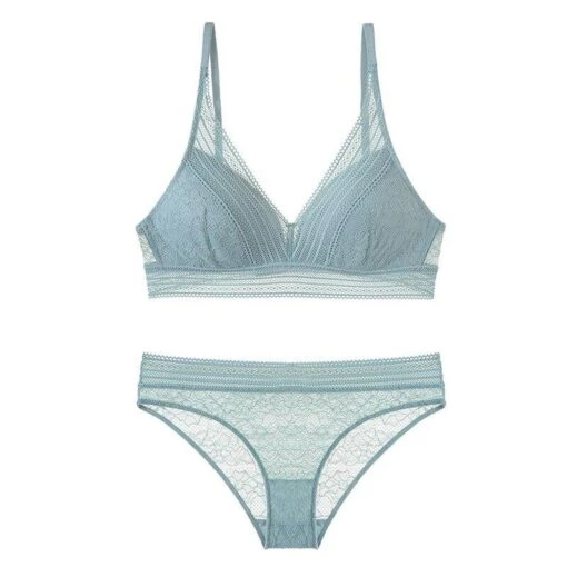 Weißes Dessous-Set -Mode Dessous Geschäft conjunto lenceria blanca pasarelle 125455