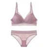 Weißes Dessous-Set -Mode Dessous Geschäft conjunto lenceria blanca pasarelle rosa l 176964