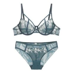 Blasen-Dessous-Set -Mode Dessous Geschäft conjunto lenceria bubble pasarelle champagne 85d 341134