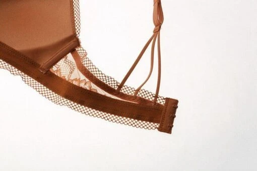 Dessous-Set Karamell -Mode Dessous Geschäft conjunto lenceria caramel pasarelle 208728