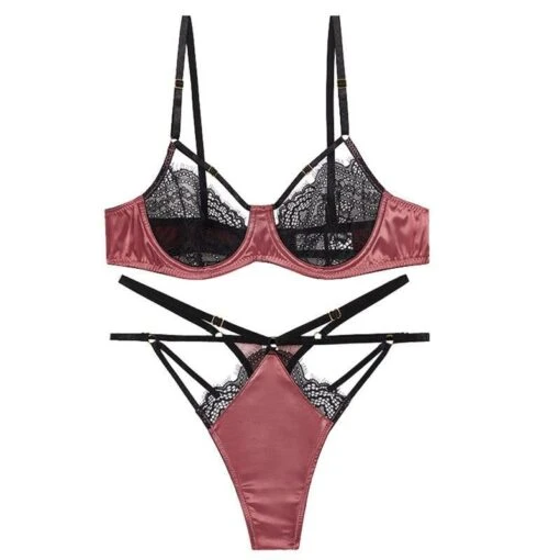 Galian-Dessous-Set -Mode Dessous Geschäft conjunto lenceria galian pasarelle 10