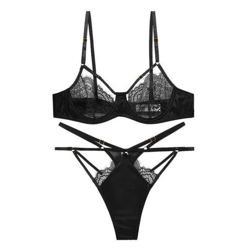 Galian-Dessous-Set -Mode Dessous Geschäft conjunto lenceria galian pasarelle 2