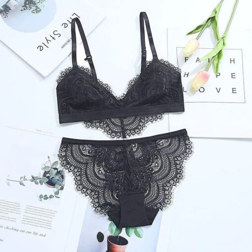 Glenda Dessous Set -Mode Dessous Geschäft conjunto lenceria glenda pasarelle 2