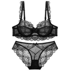 Dessous Set Meriem -Mode Dessous Geschäft conjunto lenceria meriem pasarelle negro 70a 862615