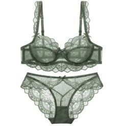 Dessous Set Meriem -Mode Dessous Geschäft conjunto lenceria meriem pasarelle verde 70a 831183